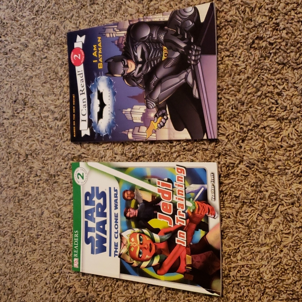 Star Wars & Batman Level 2 Ready to Read books